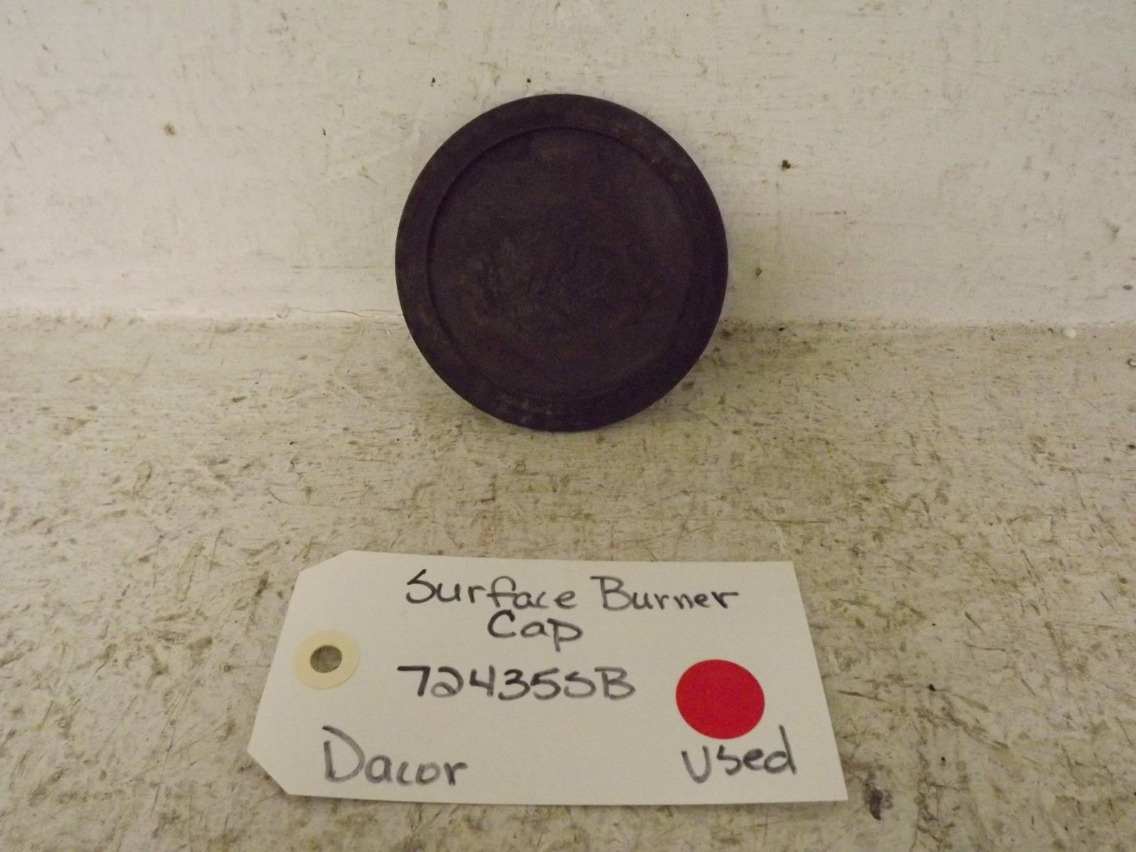 Dacor Range 72435SB Surface Burner Cap Used Dacor Range 72435SB Surface Burner Cap Used